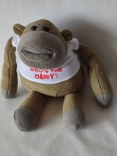 PG Tips Monkey 12" Collectable Monkey Plush - Who's The Daddy Comic Relief 2011