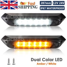 12V Waterproof LED Awning Camping Lights Campervan Caravan Boat Strip Lamp 287mm