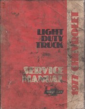 1977 Chevy Truck Shop Manual