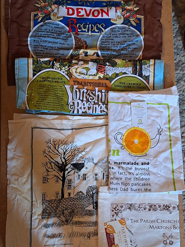 Cotton tea towels set - towels,