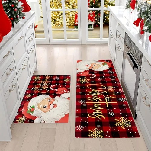 1pc christmas kitchen floor - christmas,