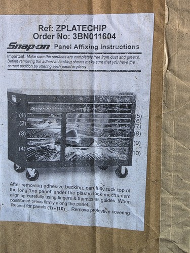 Snapon tool chest graffics - tool,