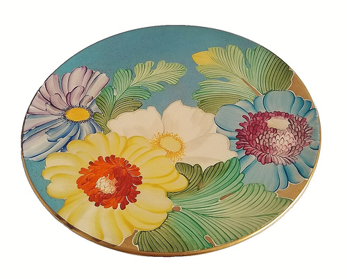 Art deco hand painted - art,