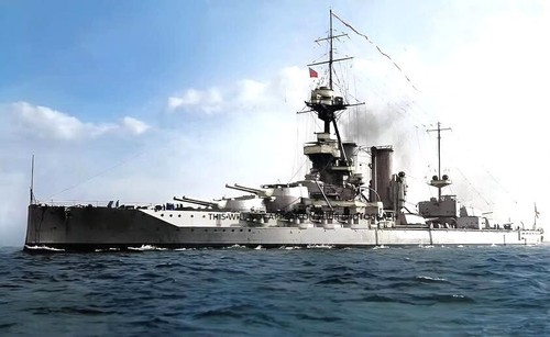 Royal navy battleship hms iron - navy,