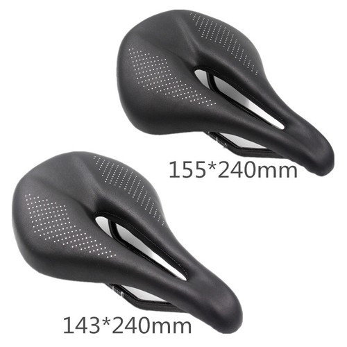 Carbon leather bicycle - carbon, saddle