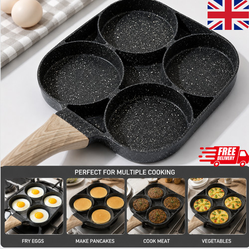 Hole frying pot pan - 4,