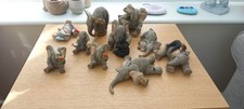 Tuskers Henry Elephant Figurines Job Lot of Ornaments x10