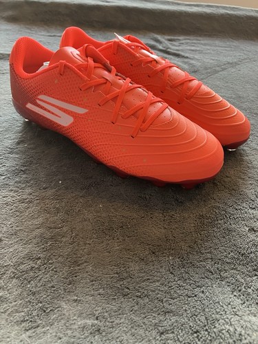 Sketchers orange and red - and,