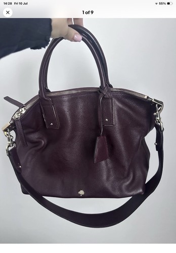 Genuine mulberry alice - mulberry, oxblood