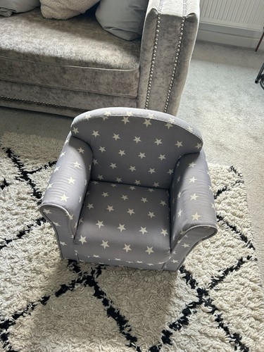 Childrens armchair grey with - grey,