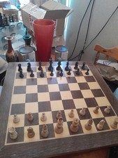 Antique Small Wooden Staunton