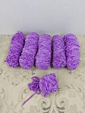 Chenille Yarn Chunky Yarn for Knitting 6Pcs x 100g Soft Chunky Wool for Beginner
