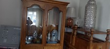Lovely Barker Stonehouse Flagstone Display Cabinet with 1 Key .