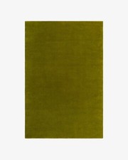 Hand-Tufted Wool Rug 9x12ft, Nordic Knots Grand Milano Green Area Rug 8x10 10x14