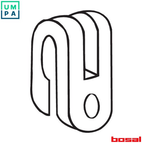 Rubber strip exhaust system - rubber,
