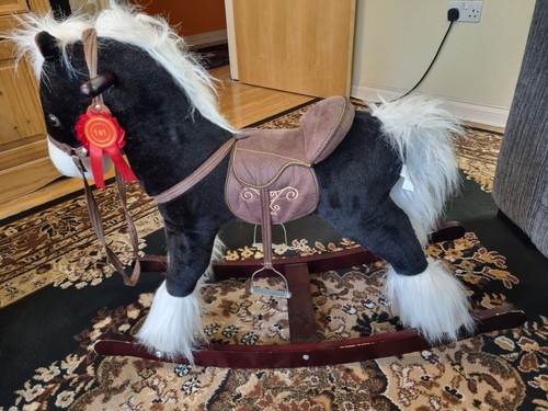Rocking horse wooden - rocking,