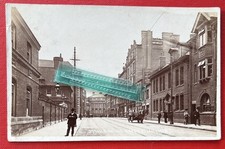 LEICESTER, BOWLING GREEN LANE, DRAY , TRAM LINES , RARE VIEW, LEICESTERSHIRE RP