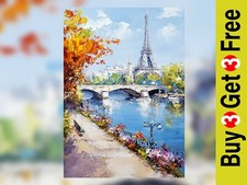 Autumn Paris Walk 5"x7 Print