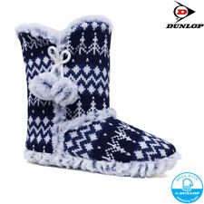 LADIES SLIPPERS WOMEN DUNLOP