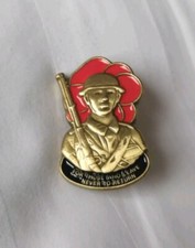 Remembrance enamel lapel badge - enamel,
