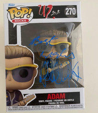 Adam Clayton  FUNKO POP   **HAND SIGNED**  u2 - AUTOGRAPHED
