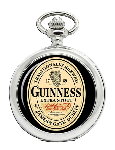 Guinness pocket watch - guinness,