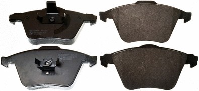 Front brake pad set disc - pad,