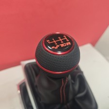 RED LEATHER 6SP SHIFT GEAR