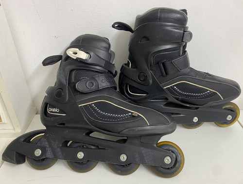 Oxelo black inline - skates, size