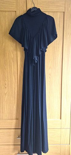 Shelana black jersey - black, maxi