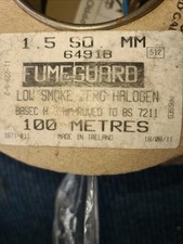 6491x Single Core, Wiring cable, 100 m rolls, 1.5mm Blue