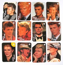 David Bowie Set Of 12 1993 Portuguese Calendar Cards