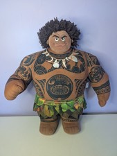 Official Disney Store Moana Maui Plush Toy Missing Hook 16”