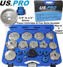 US PRO Tools 19pc Oil Filter
