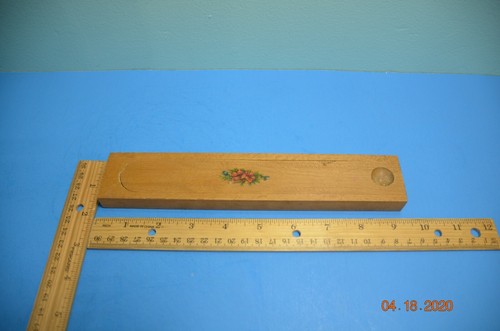 Vintage wooden slide pencil - vintage,