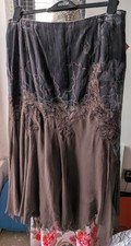 New Renato Nucci Velvet and Silk Skirt Size 42