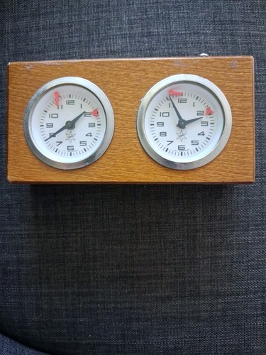 Alphagerman analog chess clock - analog,