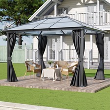 Large Frame Gazebo with Sides