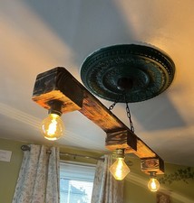 Rustic Ceiling Hand Made Light