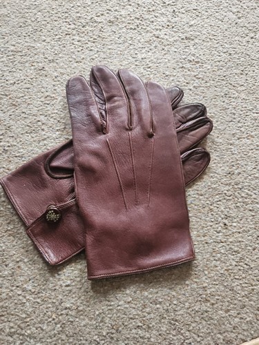 Vintage men brown leather - vintage, men's