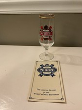 Birra Peroni Beer Glass