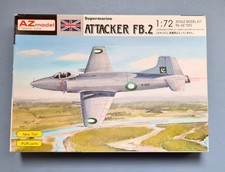 AZ Model 1/72 scale model kit Supermarine Attacker FB.2 (2011 Boxing)