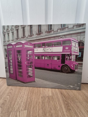 London bus contemporary canvas - contemporary,