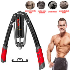 Power Twister Arm Exerciser Chest Strength Full-Body Workout Muscle Trainer  UK