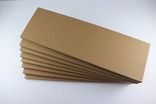 Cardboard Fabric Bolts | Empty Fabric Storage Folded Boards 57cm x 15cm Strong