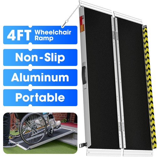 4ft folding wheelchair ramp - folding,