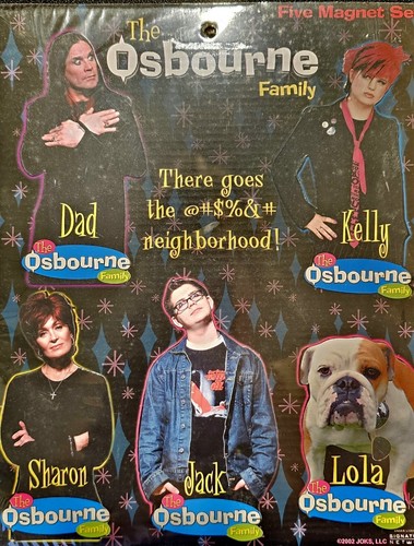 New the osbourne family - the, set