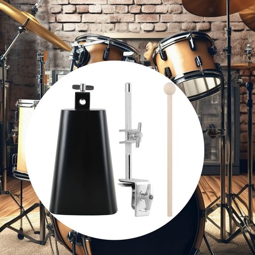 Drum cowbell mount clamp - cowbell,