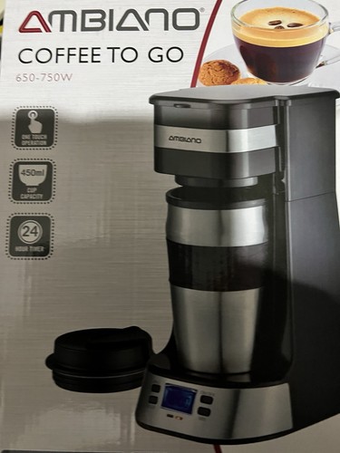 Ambiano coffee machine - to, go