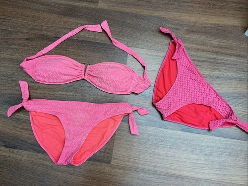 Neon pink strapless - tu,